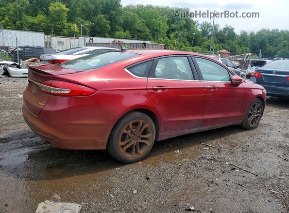 3FA6P0HD3HR175972 2017 FORD FUSION Red Հետևի աջ