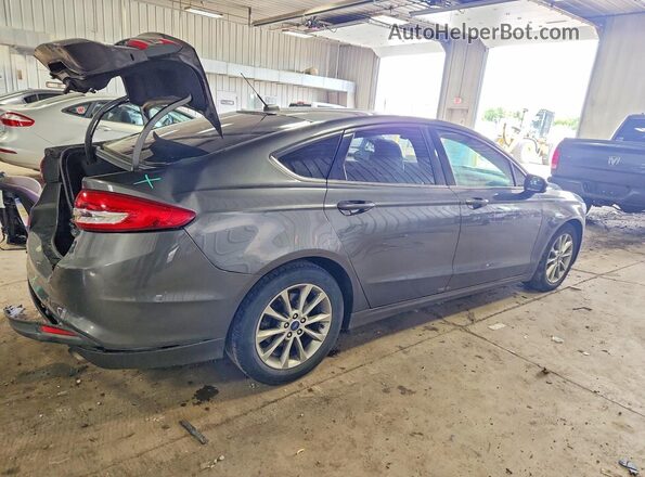 3FA6P0HD3HR176250 2017 FORD FUSION Gray Rear right