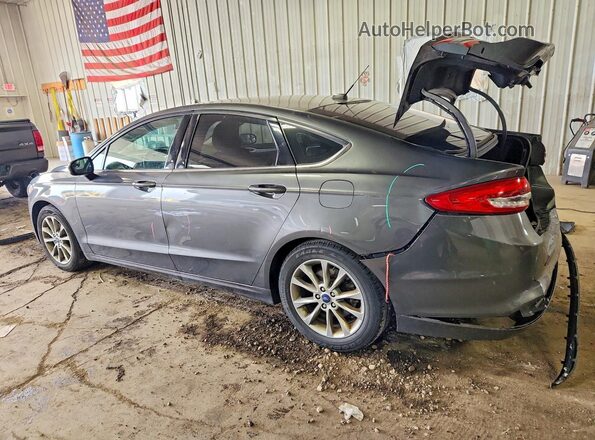 3FA6P0HD3HR176250 2017 FORD FUSION Gray Rear left