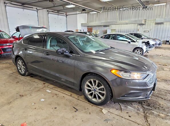 3FA6P0HD3HR176250 2017 FORD FUSION Gray Front right