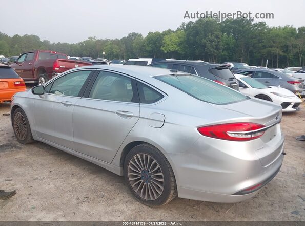 3FA6P0HD3HR219873 2017 FORD FUSION Silver Rear left