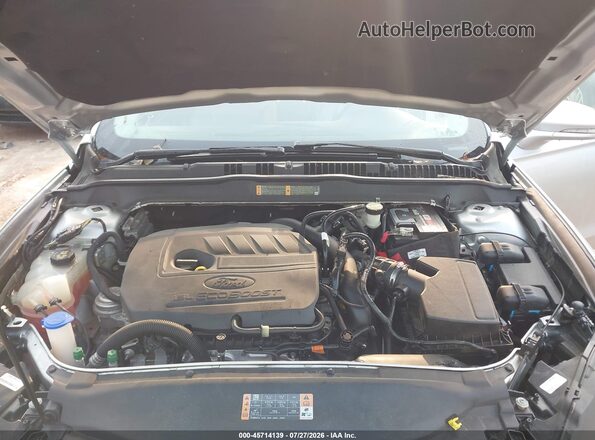 3FA6P0HD3HR219873 2017 FORD FUSION Silver Rear view
