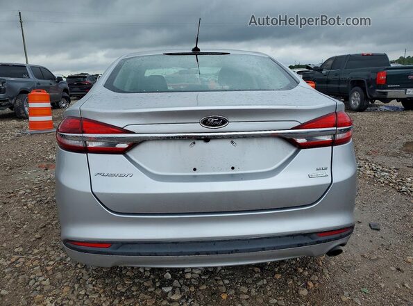3FA6P0HD3HR227231 2017 FORD FUSION Gray Rear view