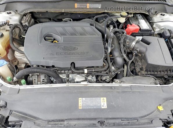 3FA6P0HD3HR227231 2017 FORD FUSION Gray Rear interior view