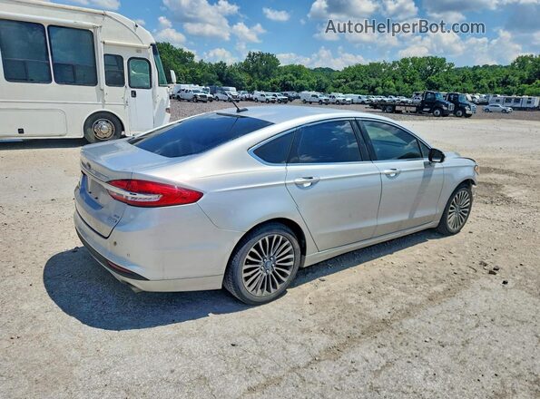3FA6P0HD3HR247379 2017 FORD FUSION Серебряный Задняя правая четверть