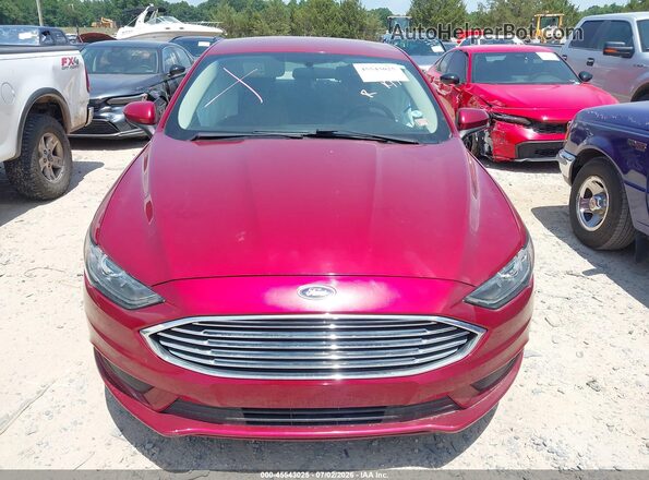 3FA6P0HD3HR249911 2017 FORD FUSION Red Սարքավորումների վահանակի տեսք