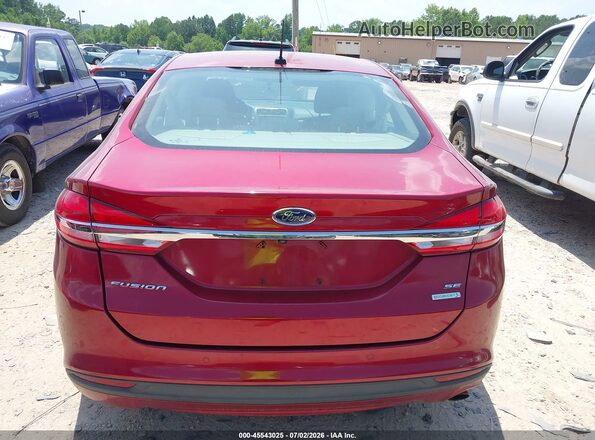 3FA6P0HD3HR249911 2017 FORD FUSION Red 