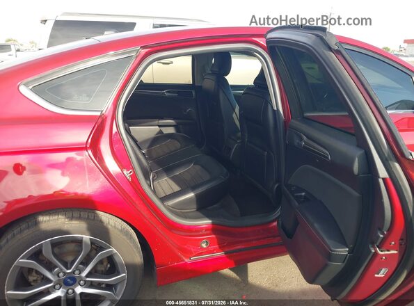 3FA6P0HD3HR309198 2017 FORD FUSION Красный Вид наклейки с VIN-кодом