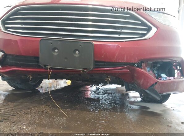 3FA6P0HD3HR378697 2017 FORD FUSION Red Widok z przodu