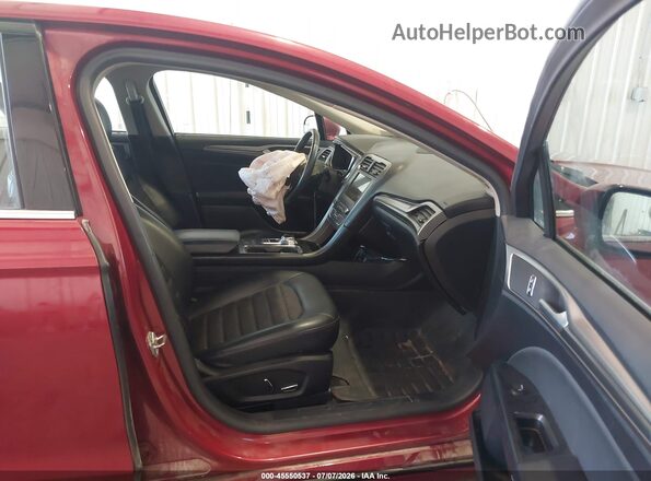 3FA6P0HD3HR378697 2017 FORD FUSION Red Widok wnętrza z przodu