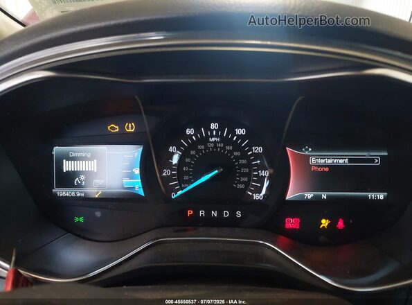 3FA6P0HD3HR378697 2017 FORD FUSION Red Widok tylnych siedzeń