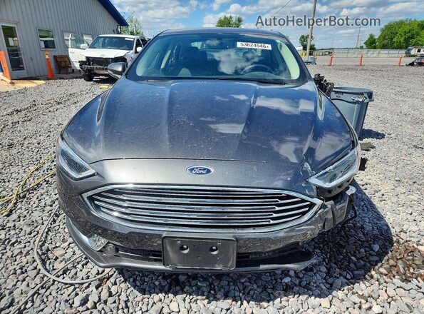 3FA6P0HD3JR107807 2018 FORD FUSION Charcoal Vista frontal
