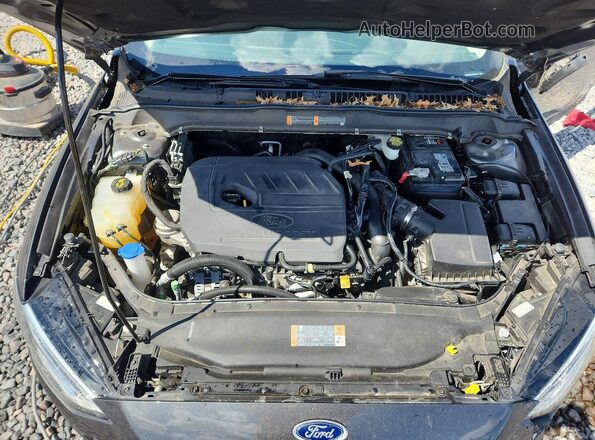 3FA6P0HD3JR107807 2018 FORD FUSION Charcoal Vista interior trasera