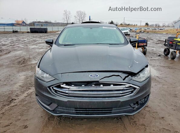 3FA6P0HD3JR157929 2018 FORD FUSION Gray Vista frontal