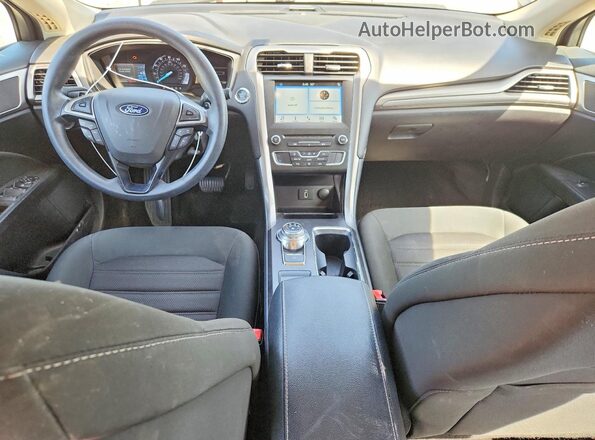 3FA6P0HD3JR157963 2018 FORD FUSION Charcoal Вид панелі приладів