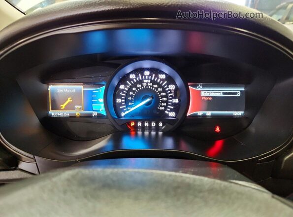 3FA6P0HD3JR165805 2018 FORD FUSION Silver ხელსაწყოთა პანელის ხედი