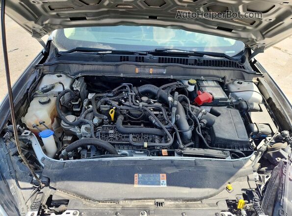 3FA6P0HD3JR265211 2018 FORD FUSION Silver Вид задньої частини салону