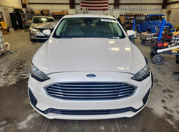 3FA6P0HD3KR229407 2019 FORD FUSION White Vista frontal