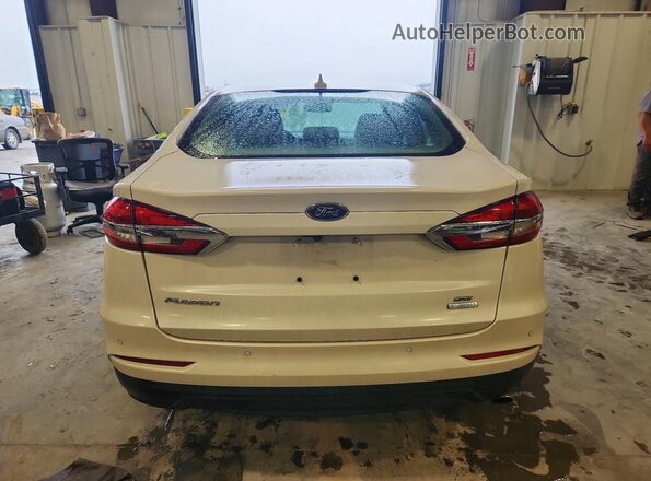 3FA6P0HD3KR229407 2019 FORD FUSION White Vista trasera