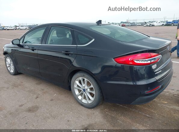 3FA6P0HD3KR235160 2019 FORD FUSION Черный Задняя левая четверть