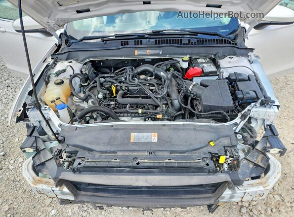 3FA6P0HD3LR125131 2020 FORD FUSION White Սալոնի հետևի տեսք