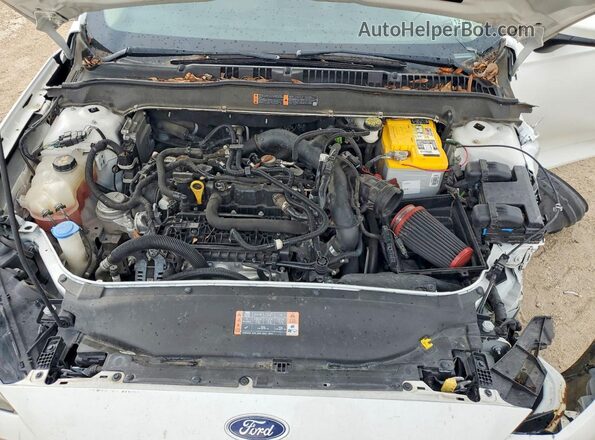 3FA6P0HD3LR132404 2020 FORD FUSION White Rear interior view