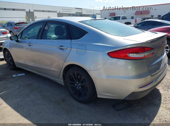 3FA6P0HD3LR156525 2020 FORD FUSION Silver Trasero izquierdo