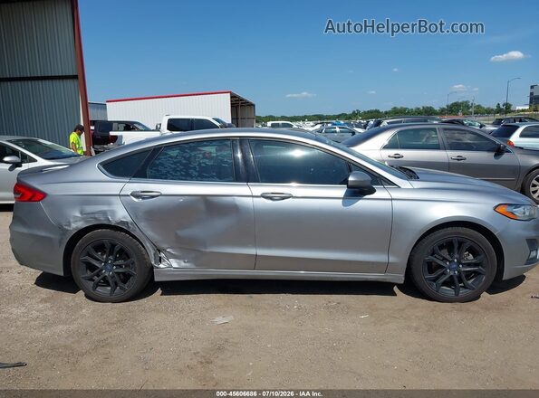 3FA6P0HD3LR156525 2020 FORD FUSION Silver Vista interior trasera