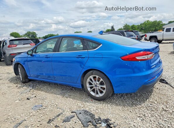 3FA6P0HD3LR159134 2020 FORD FUSION Blue Հետևի ձախ