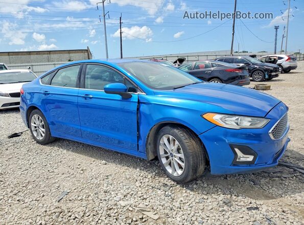 3FA6P0HD3LR159134 2020 FORD FUSION Blue Առջևի աջ