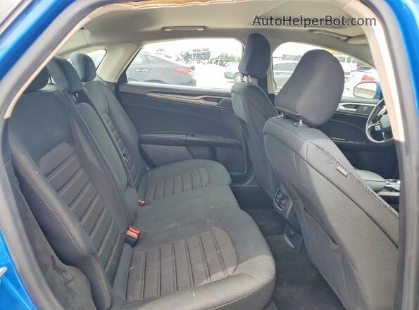 3FA6P0HD3LR159134 2020 FORD FUSION Blue Հետևի նստատեղերի տեսք