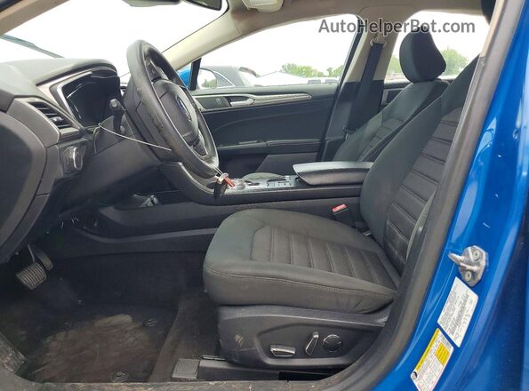 3FA6P0HD3LR159134 2020 FORD FUSION Blue Սալոնի դիմացի տեսք