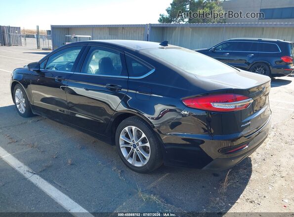3FA6P0HD3LR202046 2020 FORD FUSION Черный Задняя левая четверть