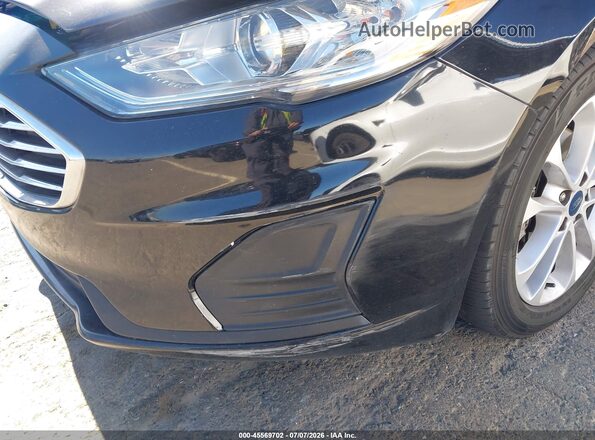 3FA6P0HD3LR202046 2020 FORD FUSION Черный Вид спереди