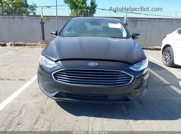 3FA6P0HD3LR202046 2020 FORD FUSION Черный Вид щитка приборов
