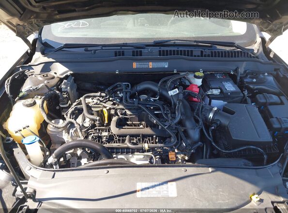 3FA6P0HD3LR202046 2020 FORD FUSION Черный Вид сзади