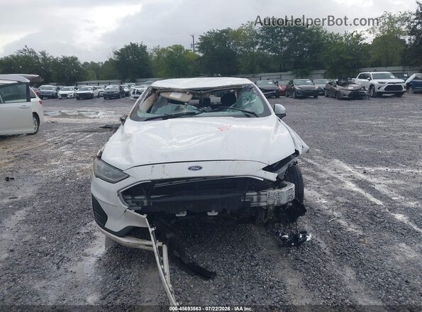 3FA6P0HD3LR211037 2020 FORD FUSION White Instrument cluster view