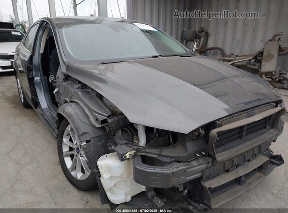 3FA6P0HD3LR220241 2020 FORD FUSION Gray Вид спереду