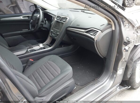 3FA6P0HD3LR220241 2020 FORD FUSION Gray Вид салону спереду