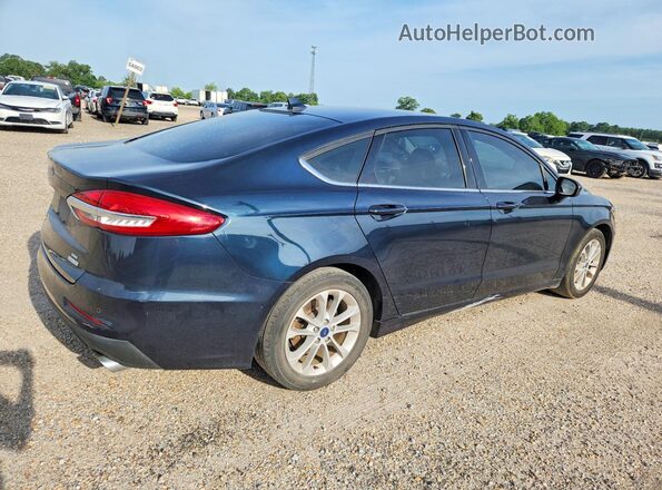3FA6P0HD3LR248427 2020 FORD FUSION Blue Հետևի աջ