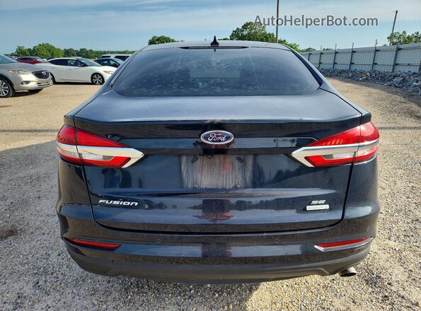 3FA6P0HD3LR248427 2020 FORD FUSION Blue Հետևի տեսք