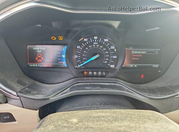 3FA6P0HD3LR248427 2020 FORD FUSION Blue Սարքավորումների վահանակի տեսք