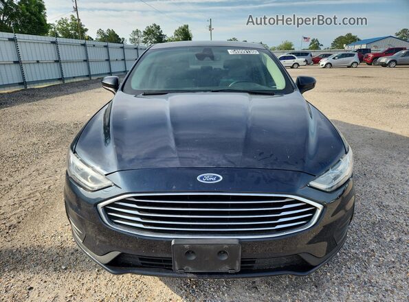 3FA6P0HD3LR248427 2020 FORD FUSION Blue VIN կոդի պիտակի տեսք