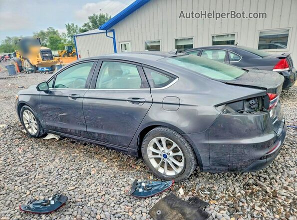 3FA6P0HD3LR252509 2020 FORD FUSION Gray Trasero izquierdo