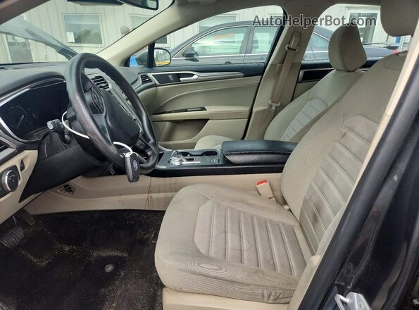 3FA6P0HD3LR252509 2020 FORD FUSION Gray Vista interior delantera