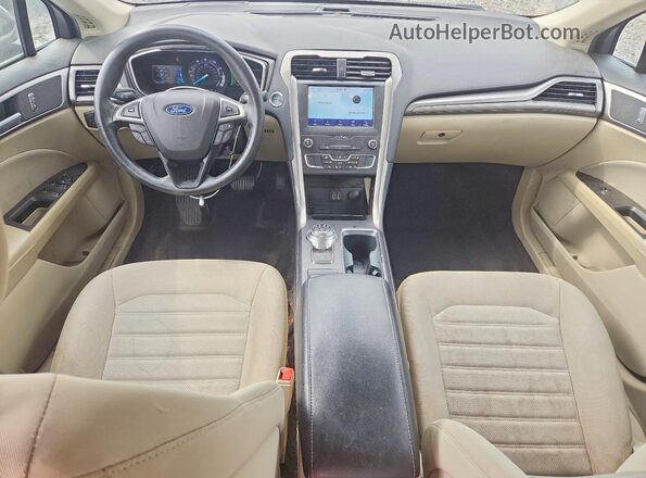 3FA6P0HD3LR252509 2020 FORD FUSION Gray Vista del salpicadero