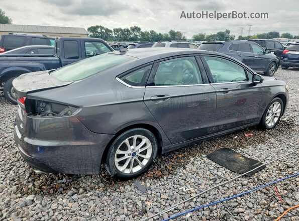 3FA6P0HD3LR252509 2020 FORD FUSION Gray Trasero derecho