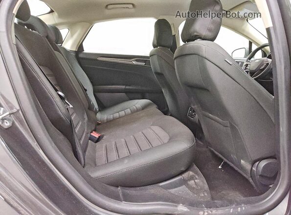 3FA6P0HD3LR257841 2020 FORD FUSION Gray Вид задніх сидінь