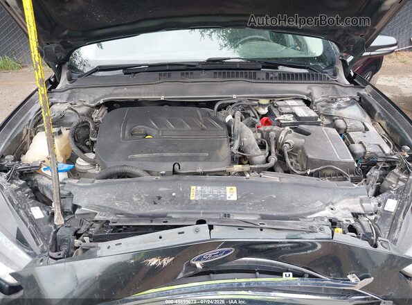 3FA6P0HD4GR192259 2016 FORD FUSION Серый Вид сзади