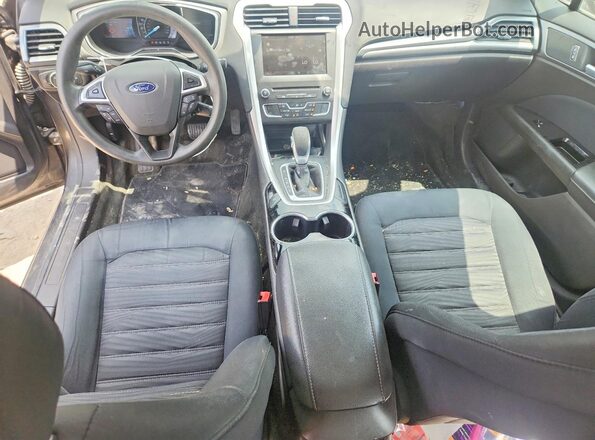 3FA6P0HD4GR246532 2016 FORD FUSION Gray Widok deski rozdzielczej